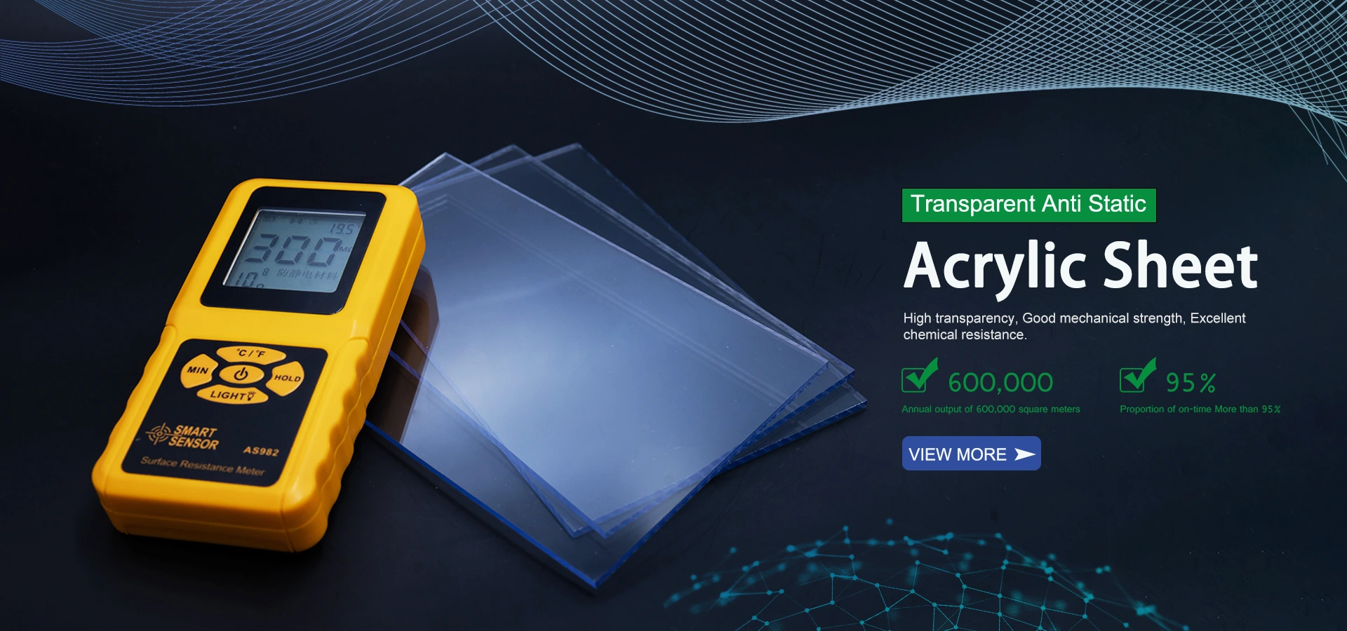 Hoja de acrílico de China Hoja de acrílico de China